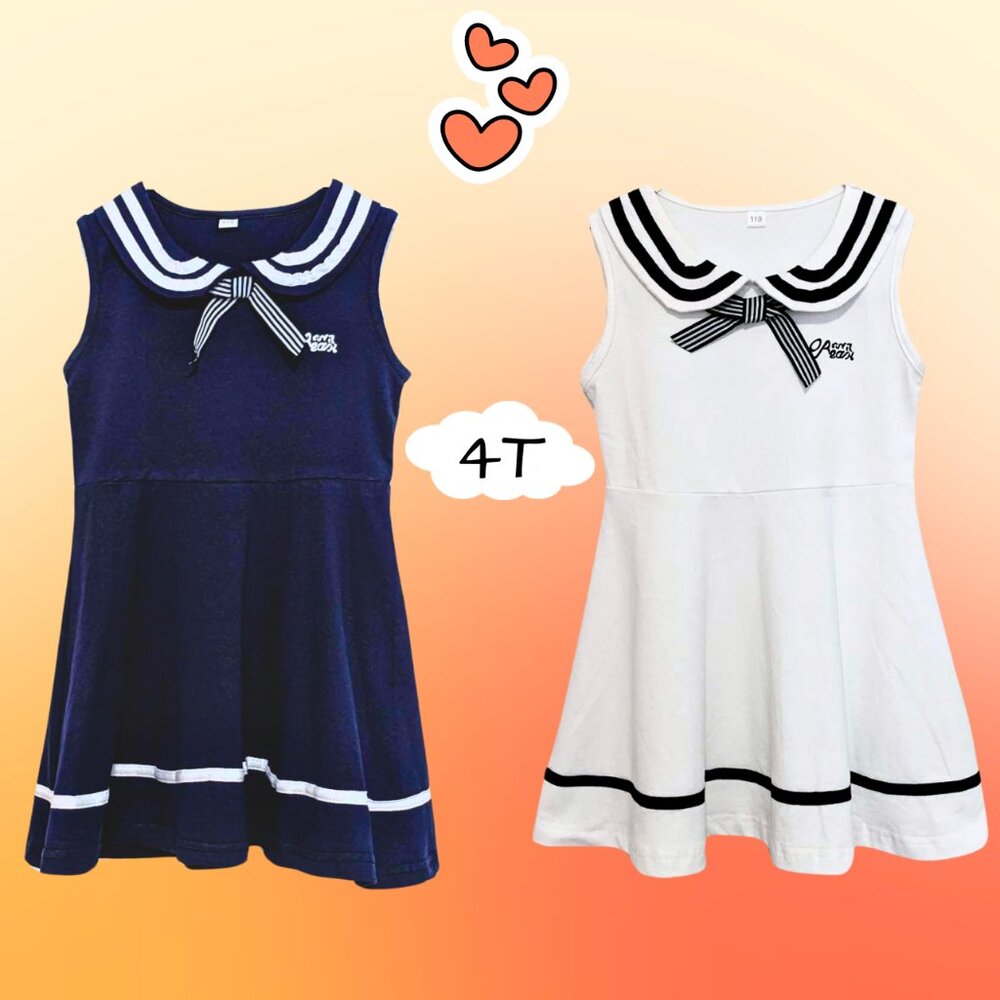 Kids' 4T Varsity Dress (*Two Color Options*)